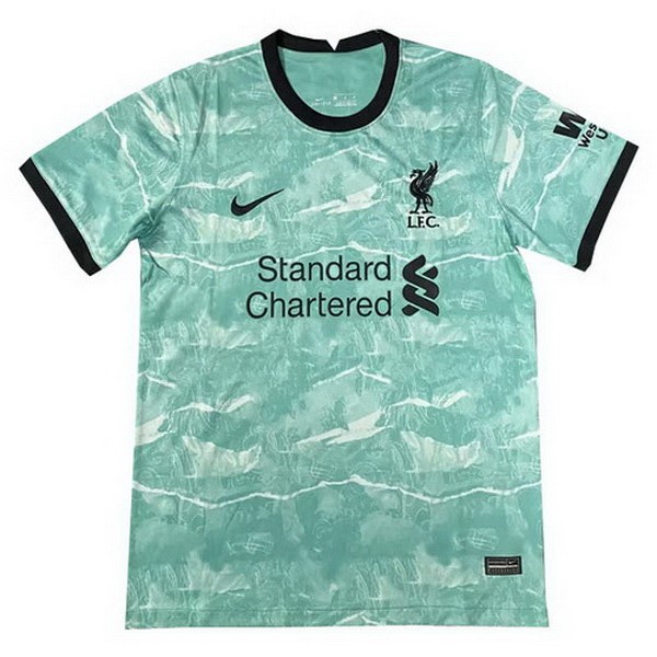 Tailandia Camiseta Liverpool 2ª 2020-2021 Verde